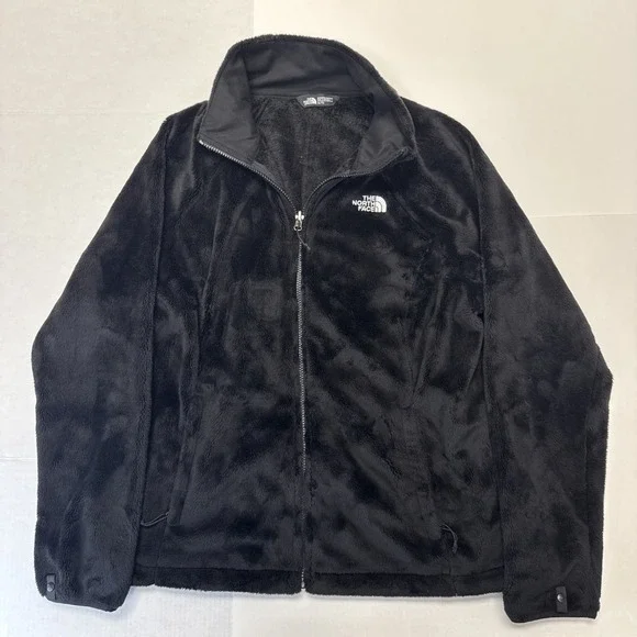 The North Face Jacket Womens XL Black Fleece Full Zip Outdoor - Picture 1 of 10